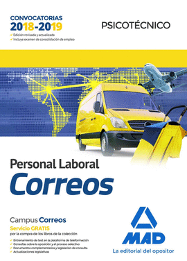 PERSONAL LABORAL DE CORREOS Y TEL�GRAFOS. PSICOT�CNICO