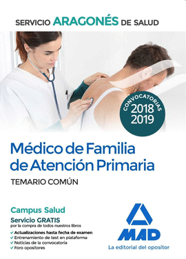 M�DICO DE FAMILIA DE ATENCI�N PRIMARIA DEL SERVICIO ARAGON�S DE SALUD. TEMARIO C