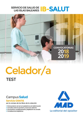 CELADOR/A DEL SERVICIO DE SALUD DE LAS ILLES BALEARS (IB-SALUT). TEST