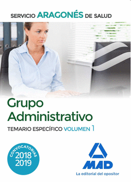 GRUPO ADMINISTRATIVO DEL SERVICIO ARAGONS DE SALUD (SALUD-ARAGN). TEMARIO ESPE