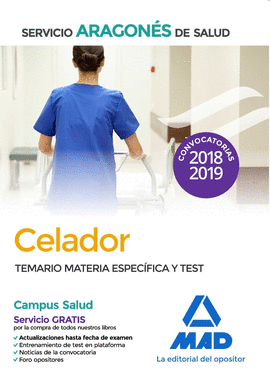 CELADOR DEL SERVICIO ARAGONS DE SALUD (SALUD-ARAGN). TEMARIO MATERIA ESPECFIC