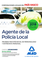 AGENTE DE LA POLICA LOCAL DEL PAS VASCO. PRUEBAS PSICOTCNICAS, DE PERSONALIDA