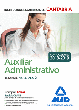 AUXILIAR ADMINISTRATIVO DE LAS INSTITUCIONES SANITARIAS DE LA COMUNIDAD AUTNOMA