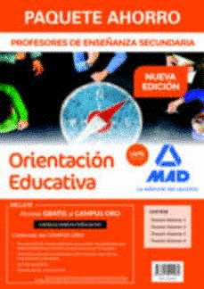 PAQUETE AHORRO ORIENTACIN EDUCATIVA CUERPO DE PROFESORES DE ENSEANZA SECUNDARI