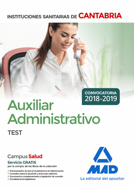 AUXILIAR ADMINISTRATIVO DE LAS INSTITUCIONES SANITARIAS DE LA COMUNIDAD AUTNOMA