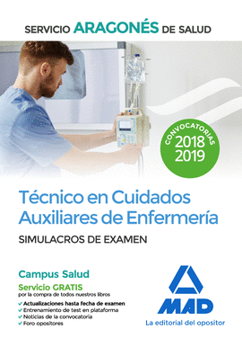 T�CNICO EN CUIDADOS AUXILIARES DE ENFERMER�A DEL SERVICIO ARAGON�S DE SALUD. SIM
