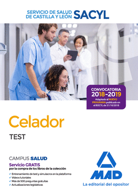 CELADOR DEL SERVICIO DE SALUD DE CASTILLA Y LE�N (SACYL). TEST
