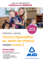 TCNICO ESPECIALISTA EN JARDN DE INFANCIA (PERSONAL LABORAL DE LA JUNTA DE COMU