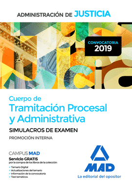 CUERPO DE TRAMITACIN PROCESAL Y ADMINISTRATIVA (PROMOCIN INTERNA) DE LA ADMINI