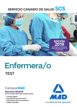 ENFERMERA/O DEL SERVICIO CANARIO DE SALUD. TEST