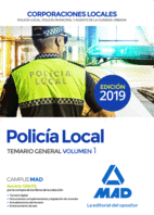 POLICA LOCAL TEMARIO GENERAL VOLUMEN 1