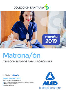 MATRONA/�N. TEST COMENTADOS PARA OPOSICIONES