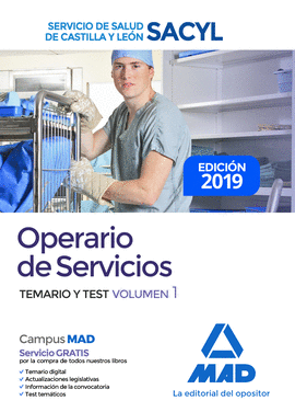 TEMARIO 1. OPERARIOS DE SERVICIOS SACYL
