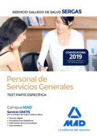 PERSONAL DE SERVICIOS GENERALES DEL SERVICIO GALLEGO DE SALUD (SERGAS). TEST PARTE ESPECFICA