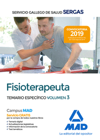 FISIOTERAPEUTA DEL SERVICIO GALLEGO DE SALUD. TEMARIO ESPECIFICO VOL 3