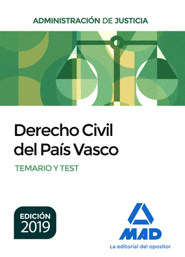 DERECHO CIVIL PAIS VASCO OPOSICIONES DE JUSTICIA