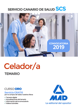 CELADOR/A DEL SERVICIO CANARIO DE SALUD. TEMARIO