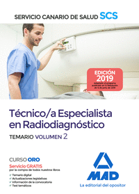 TECNICO/A ESPECIALISTA EN RADIODIAGNOSTICO DEL SERVICIO CANARIO DE SALUD. TEMARI