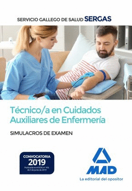 TCNICO/A EN CUIDADOS AUXILIARES DE ENFERMERA DEL SERVICIO GALLEGO DE SALUD.