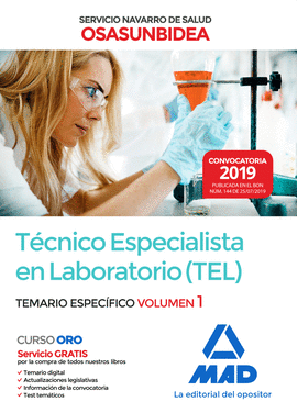 TECNICO LABORATORIO OSASUNBIDEA TEM VOL 1