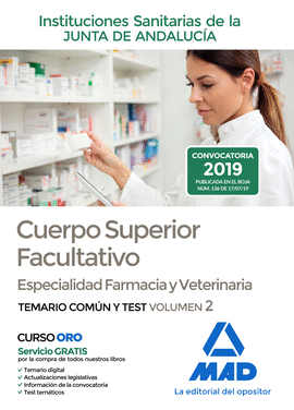 CUERPO SUPERIOR FACULTATIVO DE LAS INSTITUCIONES SANITARIAS DE LA JUNTA DE ANDAL