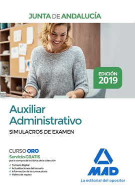 AUXILIAR ADMINISTRATIVO JUNTA DE ANDALUCIA SIMULACRO DE EXAMEN