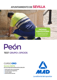 PEON DEL AYUNTAMIENTO DE SEVILLA. TEST GRUPO I (OFICIOS)