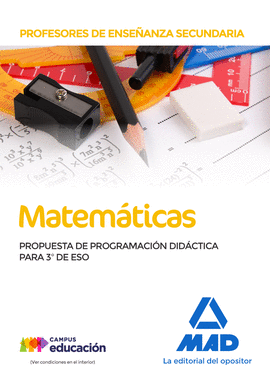 PROFESORES DE ENSEANZA SECUNDARIA MATEMTICAS. PROPUESTA DE PROGRAMACIN DIDCT