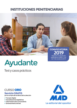 AYUDANTE DE INSTITUCIONES PENITENCIARIAS. TEST Y CASOS PRCTICOS