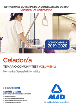 CELADOR;A  DE INSTITUCIONES SANITARIAS DE LA CONSELLERIA DE SANITAT DE LA GENERA