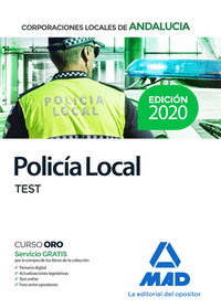 POLICIA LOCAL DE ANDALUCIA. TEST
