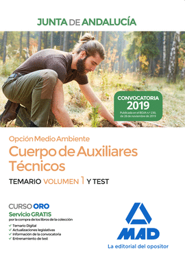 CUERPO DE AUXILIARES TECNICOS JUNTA DE ANDALUCIA OPCION MEDIO AMBIENTE TEMARIO V