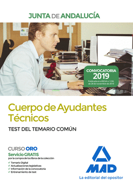 AYUDANTES TECNICOS 2019 CUERPO JUNTA ANDALUCIA