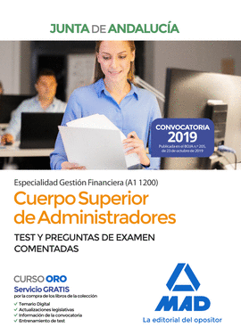 CUERPO SUPERIOR DE ADMINISTRADORES [ESPECIALIDAD GESTIN FINANCIERA (A1 1200)] D