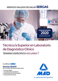 TCNICO SUPERIOR EN LABORATORIO DE DIAGNSTICO CLNICO DEL SERVICIO GALLEGO DE