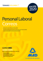 PERSONAL LABORAL DE CORREOS Y TELGRAFOS. TEMARIO VOLUMEN 1