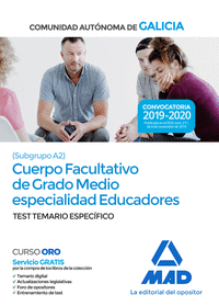 CUERPO FACULTATIVO DE GRADO MEDIO DE LA COMUNIDAD AUTONOMA DE GALICIA (SUBGRUPO