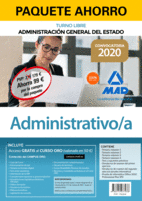 PAQUETE AHORRO ADMINISTRATIVO DE LA ADMINISTRACIN GENERAL DEL ESTADO (TURNO LIBRE)