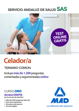 CELADOR;A DEL SERVICIO ANDALUZ DE SALUD. TEMARIO COMN