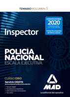 INSPECTOR DE POLIC�A NACIONAL. TEMARIO VOLUMEN 3