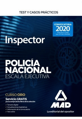 INSPECTOR DE POLICA NACIONAL. TEST Y CASOS PRCTICOS