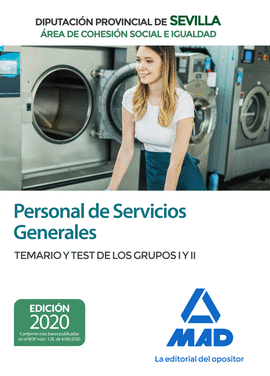PERSONAL DE SERVICIOS GENERALES (REA DE COHESIN SOCIAL E IGUALDAD) DE LA DIPUT