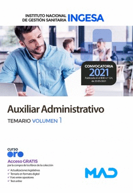 AUXILIAR ADMINISTRATIVO INSTITUTO NACIONAL DE GESTIN SANITARIA (INGESA)