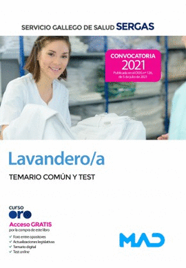 LAVANDERO/A TEMARIO COMUN Y TEST