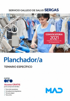 PLANCHADOR DEL SERVICIO GALLEGO DE SALUD. TEMARIO ESPEC�FICO