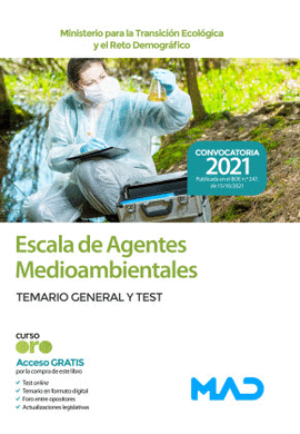 ESCALA DE AGENTES MEDIOAMBIENTALES (MINISTERIO PARA LA TRANSICIN ECOLGICA Y EL EL RETO DEMOGRFICO)