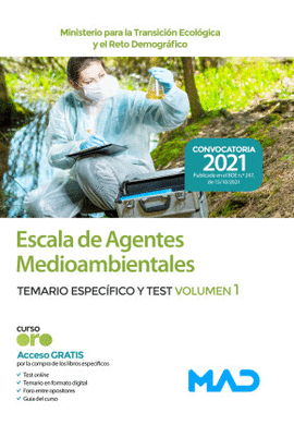 ESCALA DE AGENTES MEDIOAMBIENTALES (MINISTERIO PARA LA TRANSICIN ECOLGICA Y EL RETO DEMOGRFICO