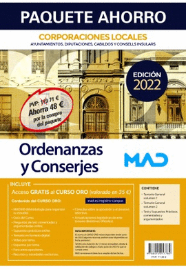 PAQUETE AHORRO ORDENANZAS Y CONSERJES DE CORPORACIONES LOCALES. AHORRA 48  (INC