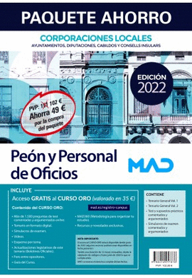 PAQUETE AHORRO PEON Y PERSONAL DE OFICIOS DE CORPORACIONES LOCALES