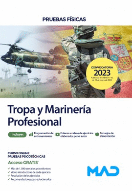 ACCESO A TROPA Y MARINER�A PROFESIONAL. PRUEBAS F�SICAS